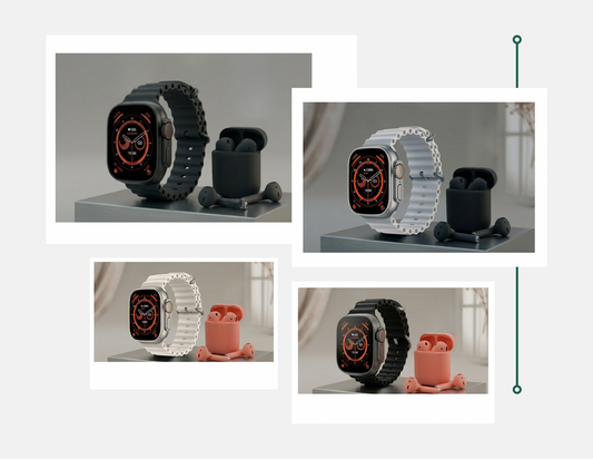 SMART WATCH T800+AUDIFONOS I12